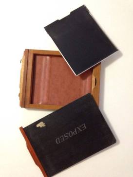 4x5 dry plate holder